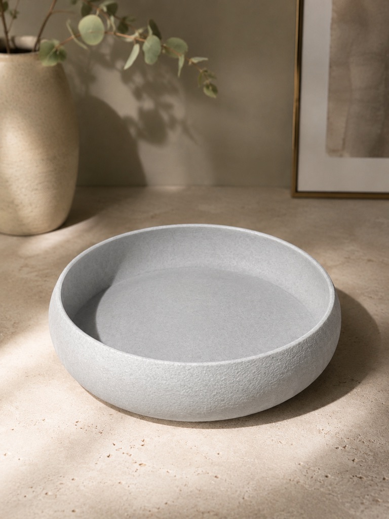 round decorative tray