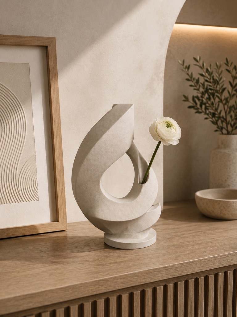 single flower sculpture